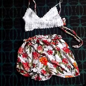 Rue 21 2pc Floral outfit